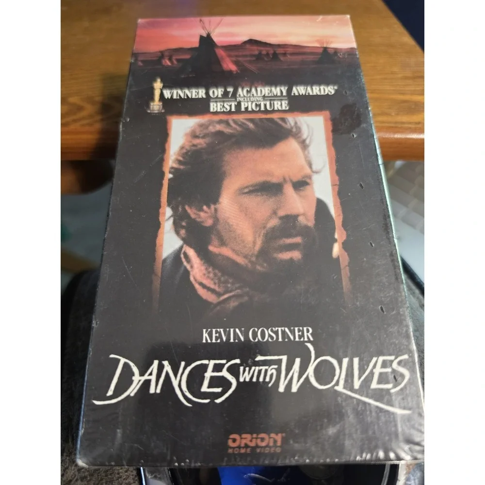 Dances with Wolves (VHS,‎ 1991) NEW SEALED - Kevin Costner
